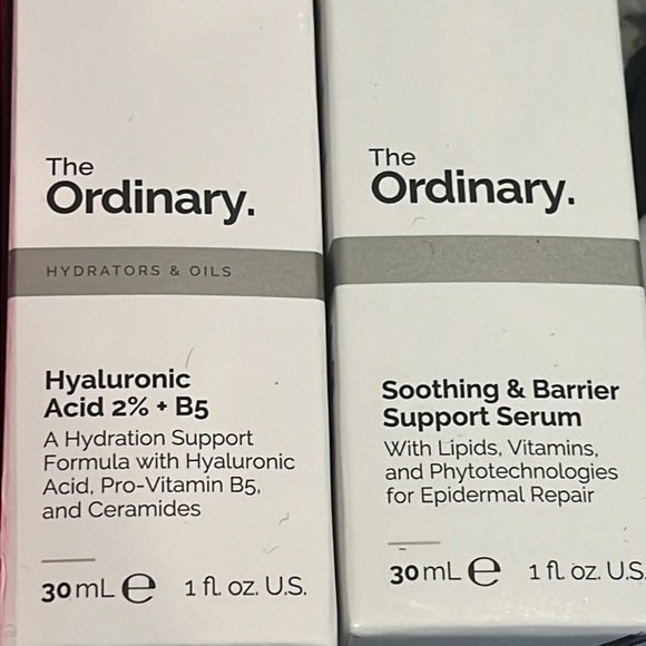 The Ordinary Hyaluronic + Soothing Serum + Makeup Eraser + Inkey List Serum! - Picture 2 of 5